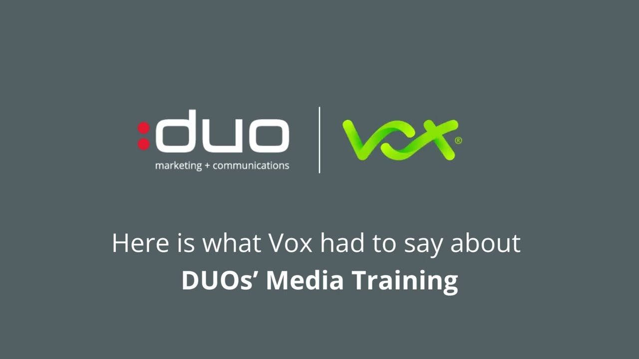 Effectively articulate your differentiators with DUO's Media Training