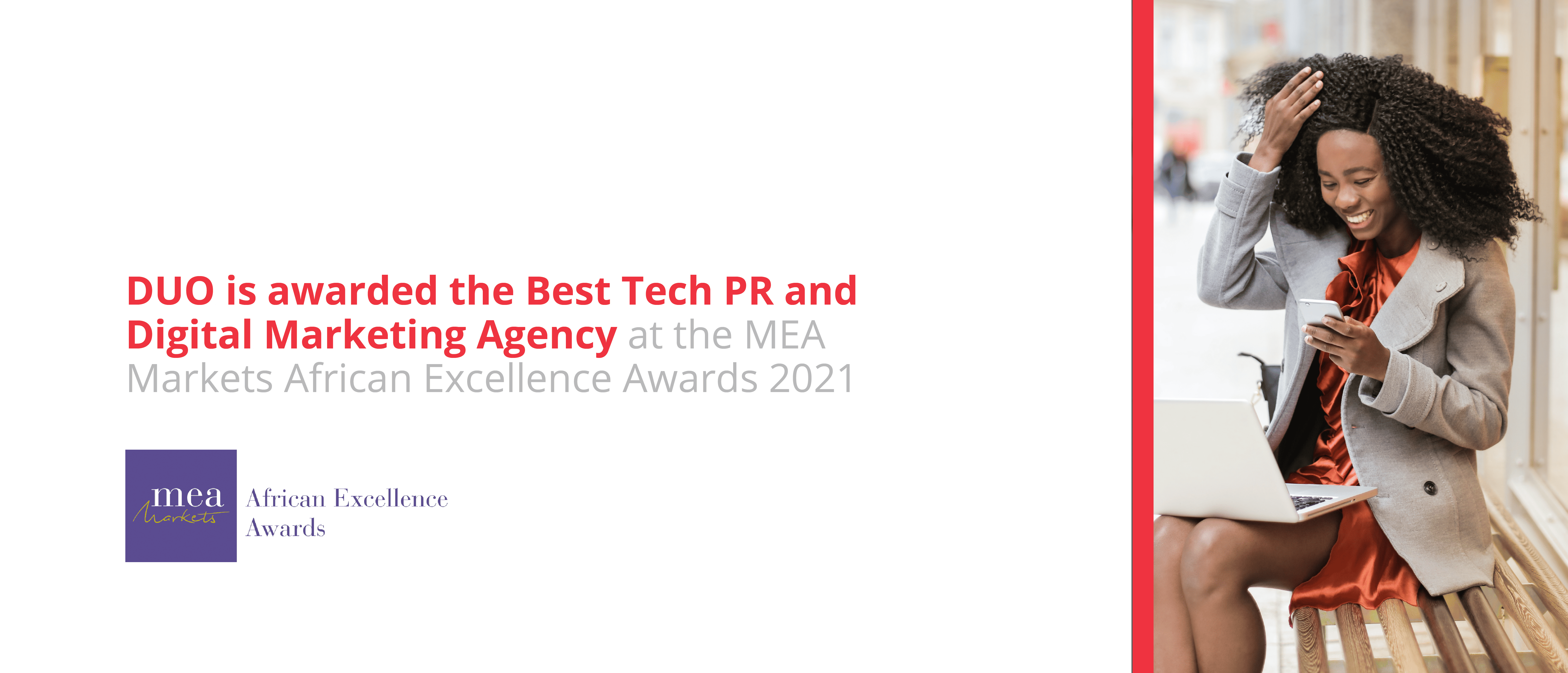 DUO wins at African Excellence Awards 2021