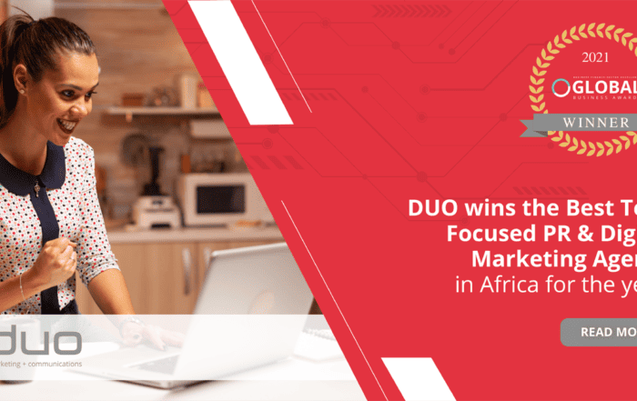 DUO wins Global Business Insight Award