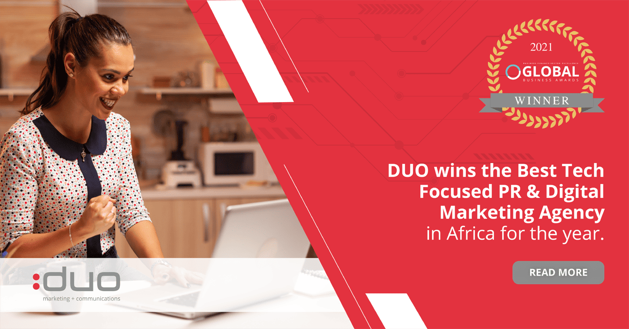 DUO wins Global Business Insight Award