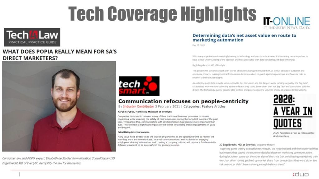Everlytic PR review Tech media coverage