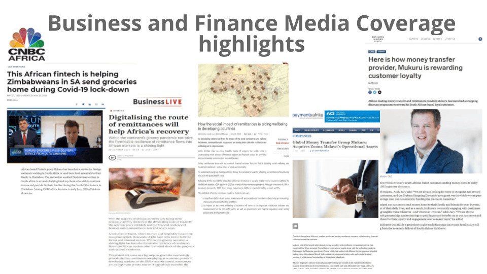Mukuru case study - business and finance PR coverage