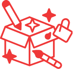 Duo Marketing Product Packaging Design icon