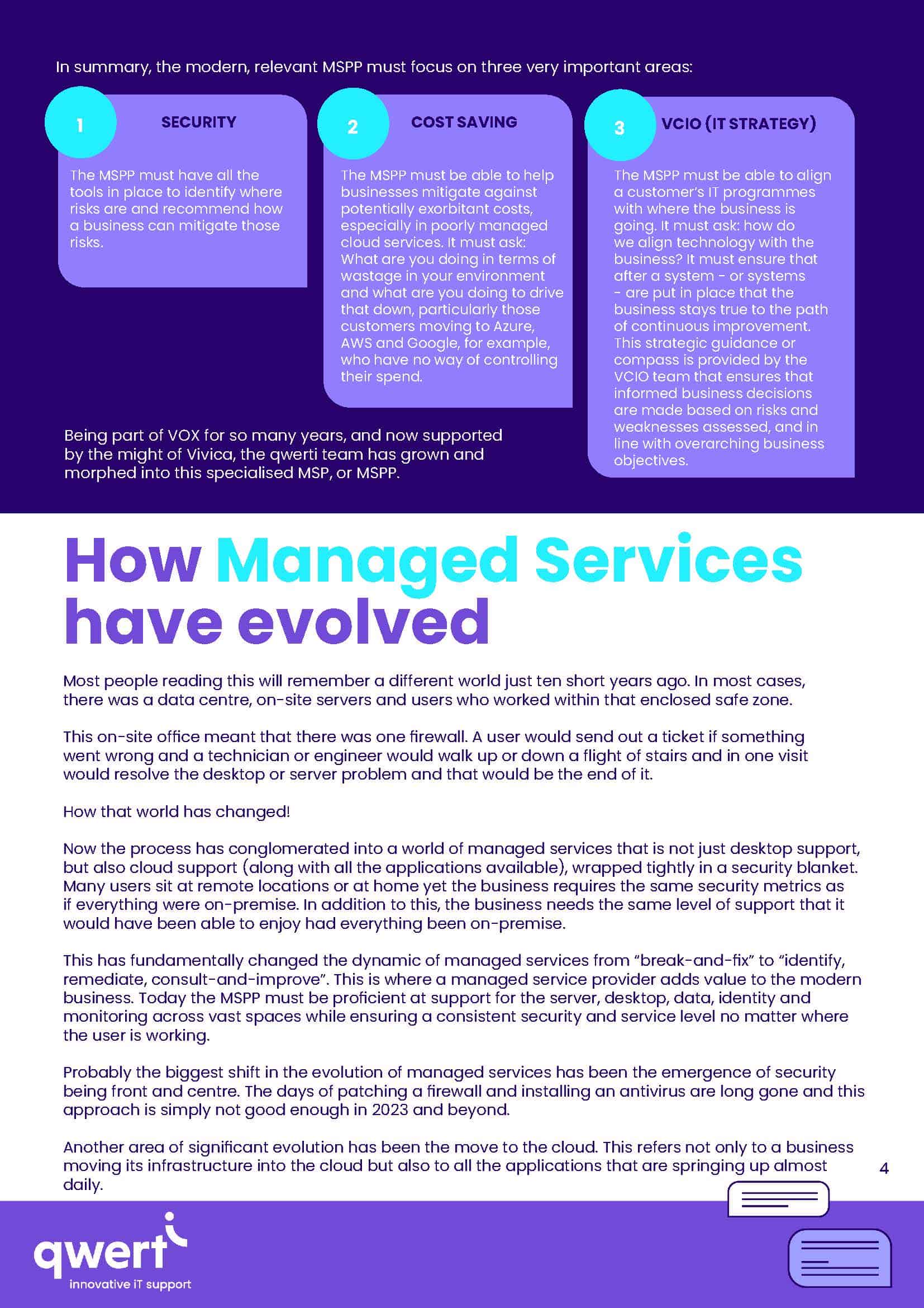 The future of managed services by Qwerti 4