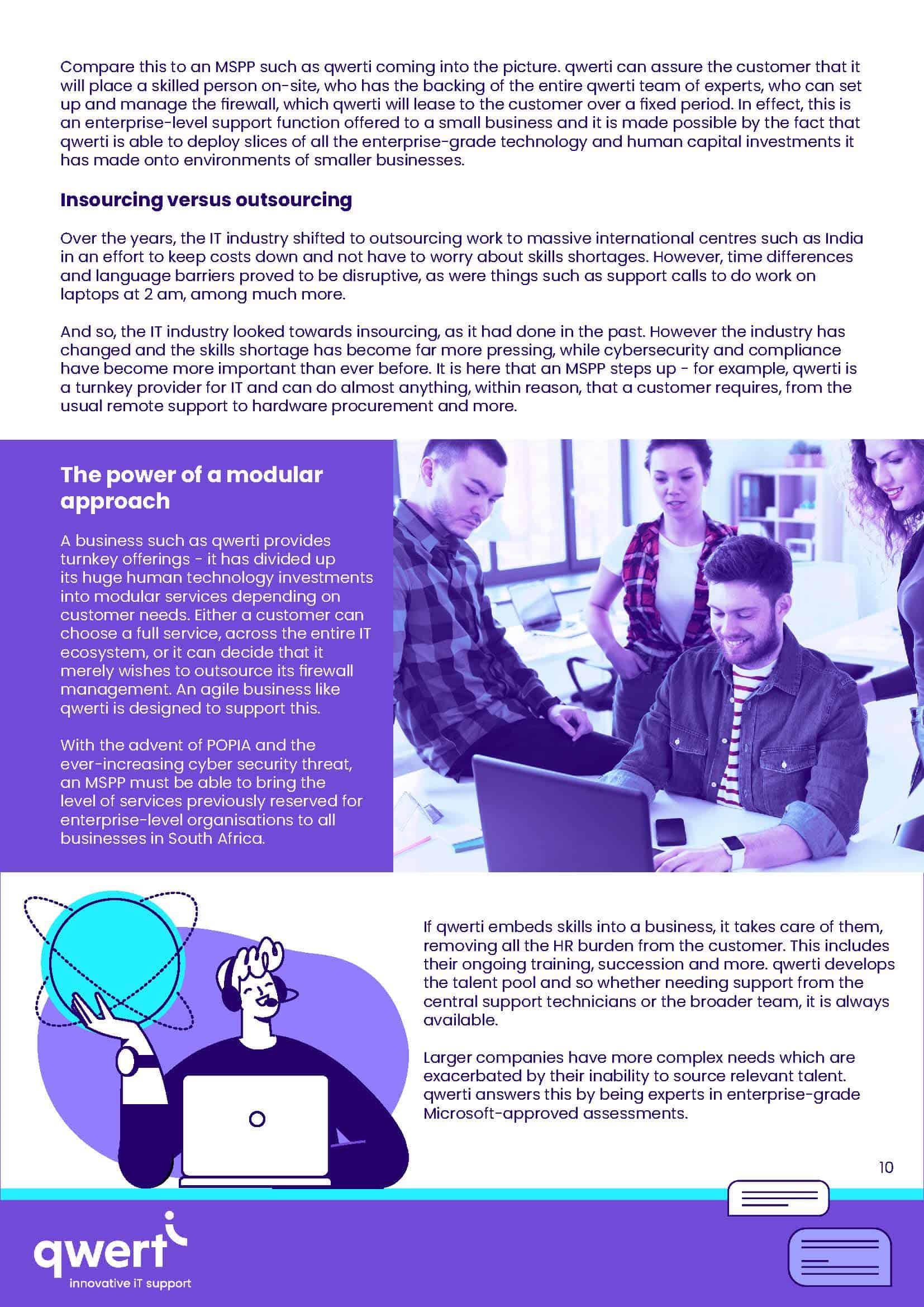 The future of managed services by Qwerti 10