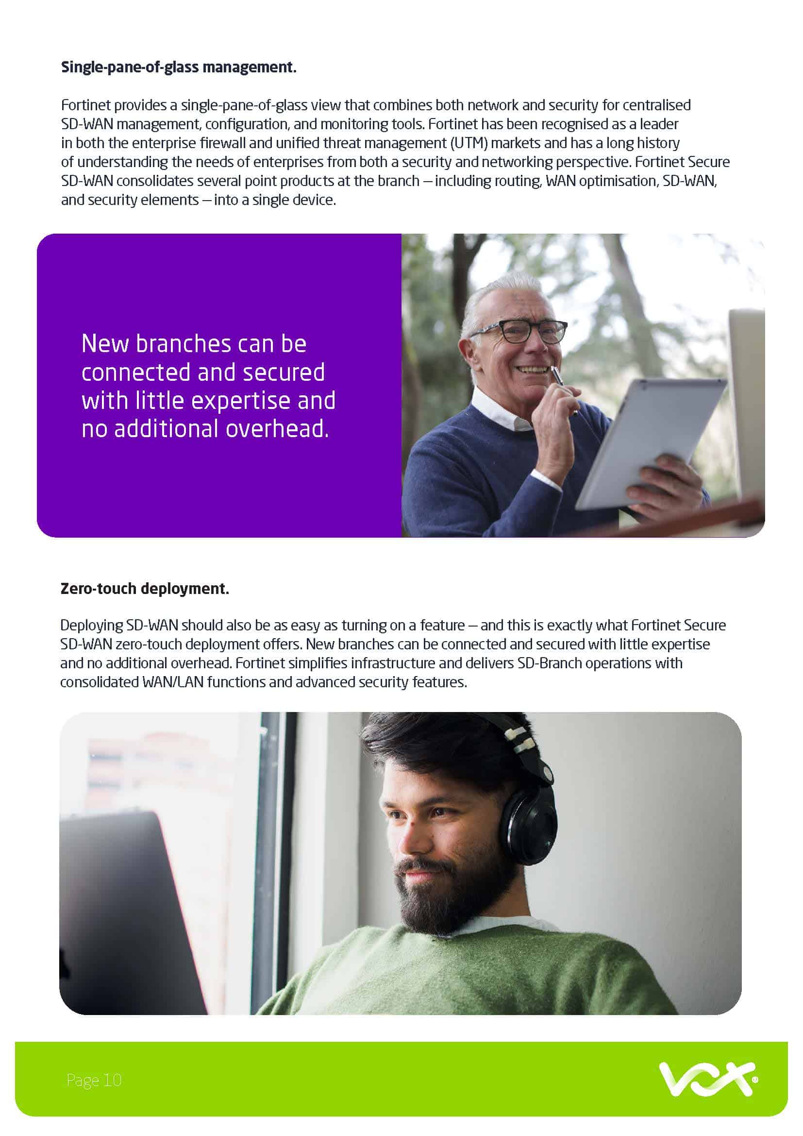 SD WAN whitepaper Page 10