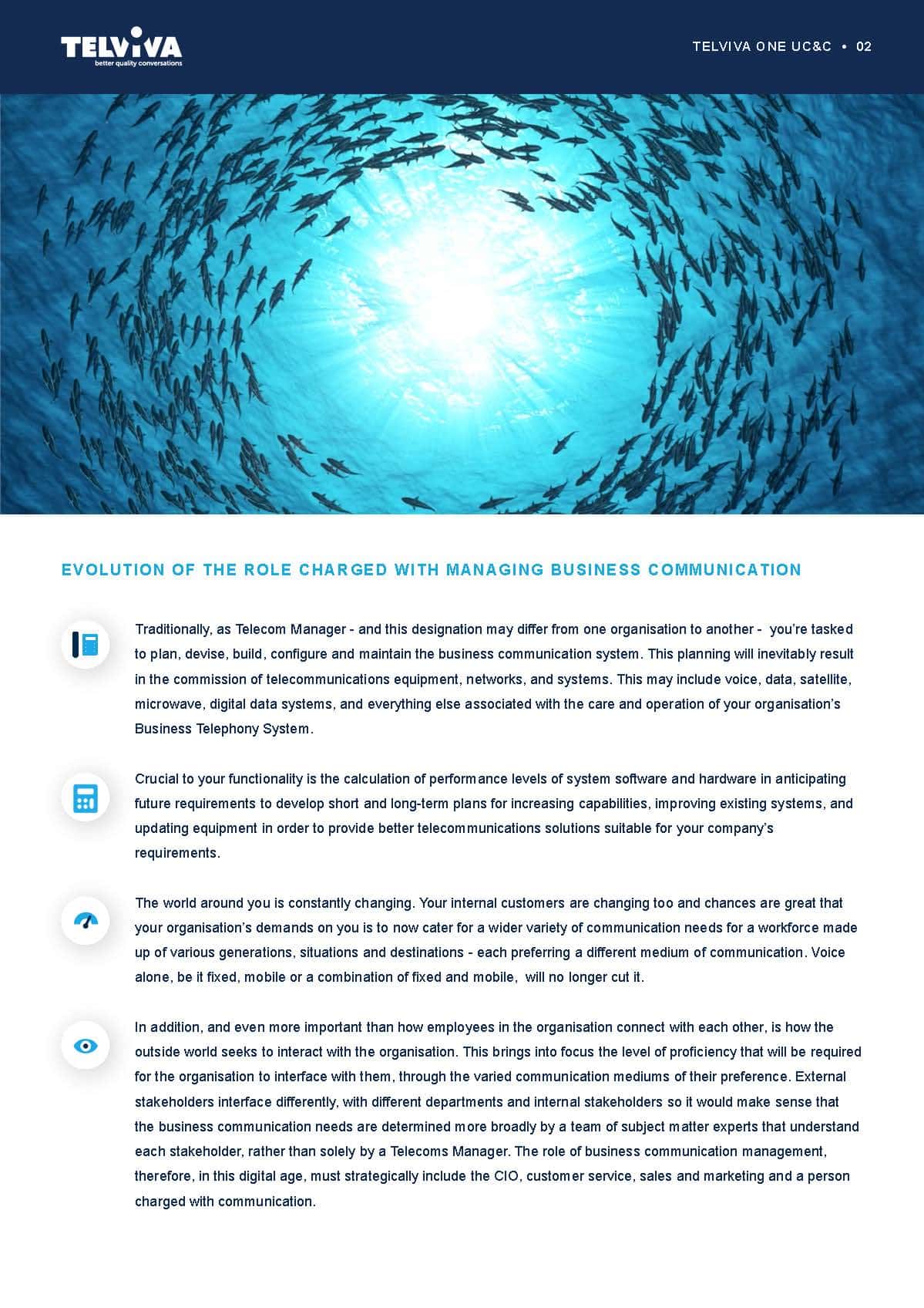 Telviva One White Paper front image Page 03