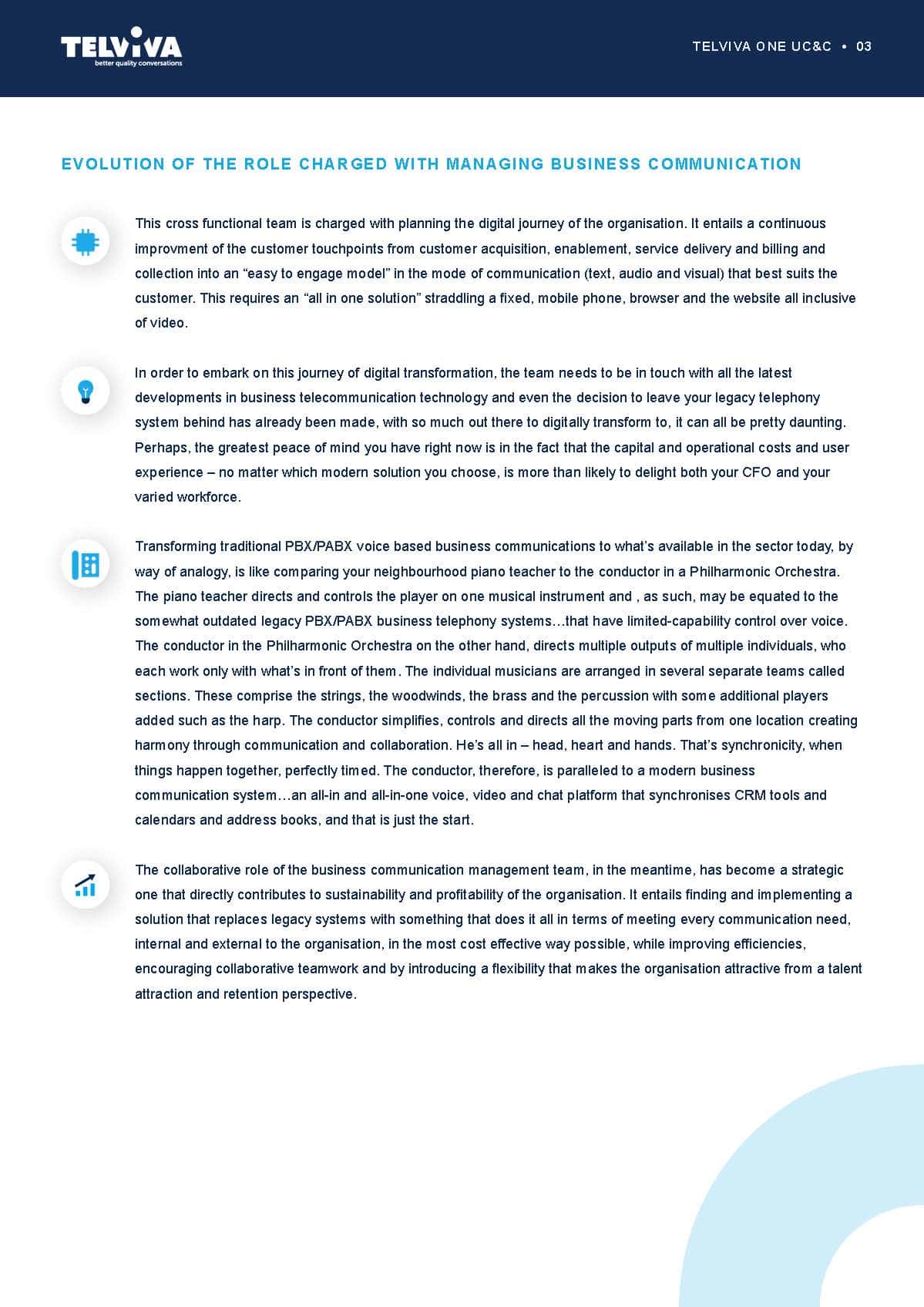 Telviva One White Paper front image Page 04