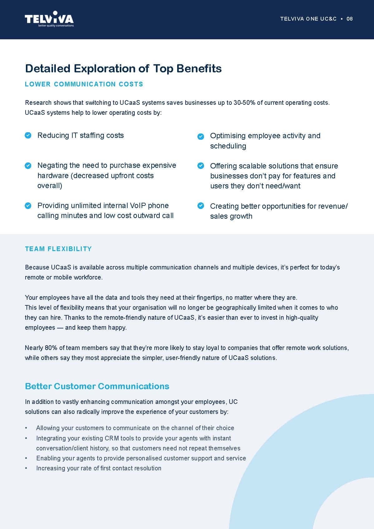 Telviva One White Paper front image Page 09