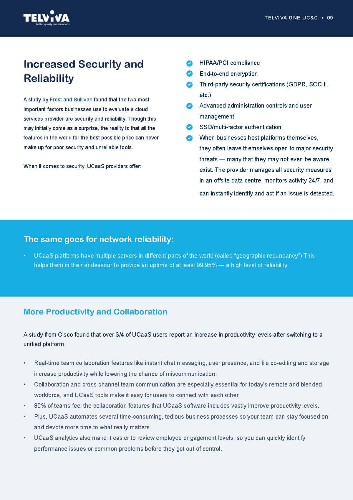 Telviva One White Paper front image Page 10