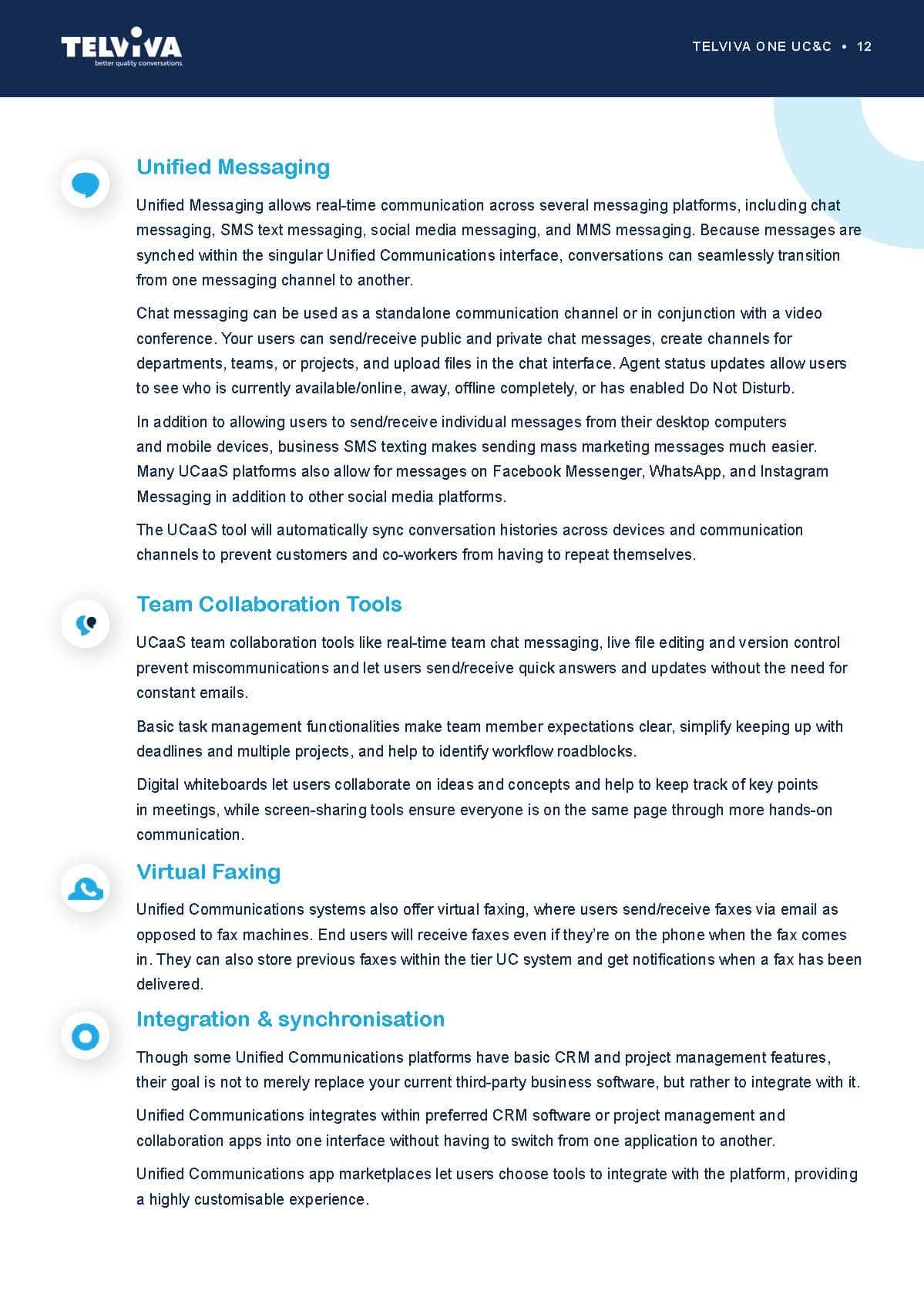 Telviva One White Paper front image Page 13