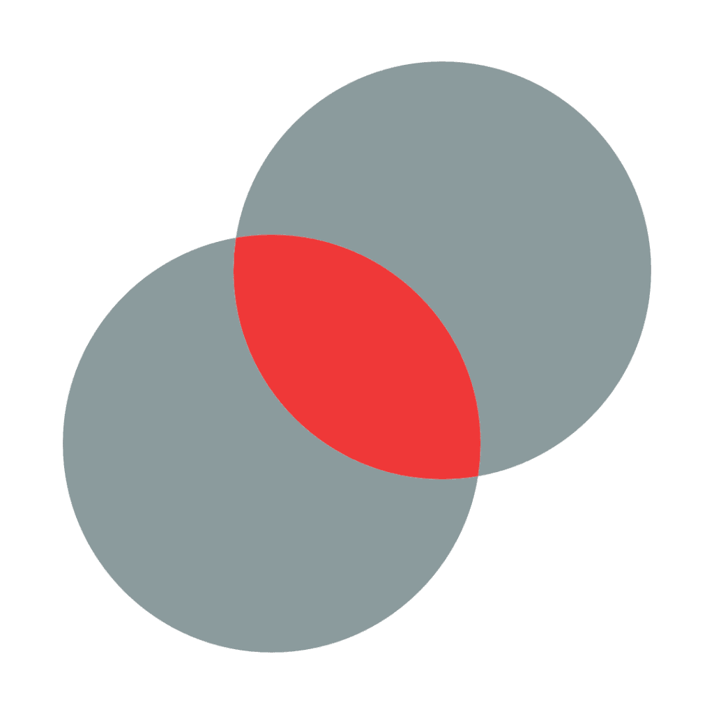 PR Tech Careers @ DUO Together We Excel red overlap