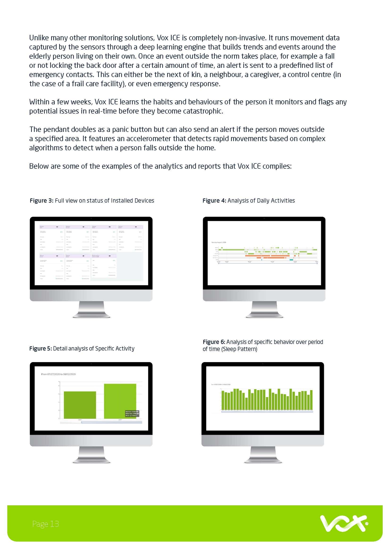 Vox Technology that takes care of the elderly white paper by DUO Page 13