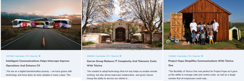 Strengthening brand credibility and driving lead generation for Telviva through PR and digital marketing Using case studies to build brand credibility